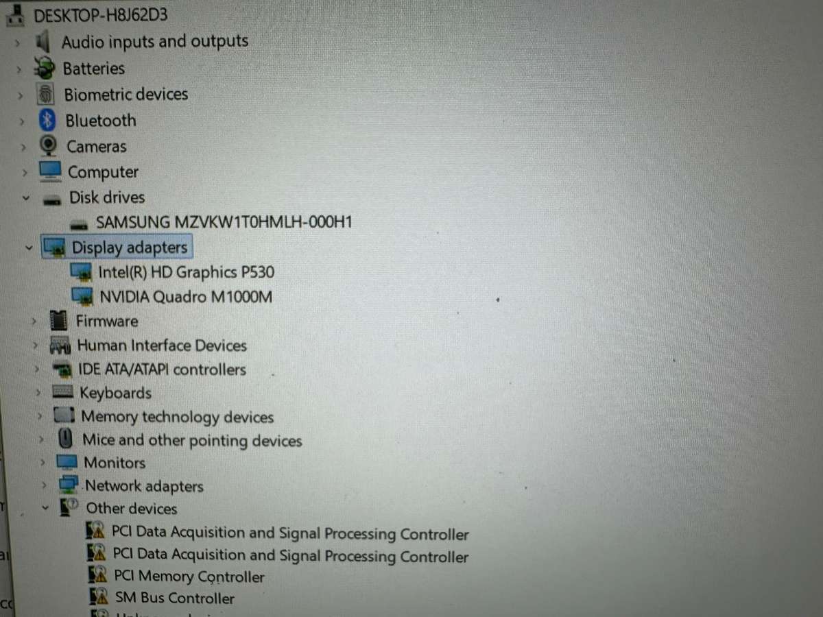 HP ZBook 15 G3 Workstation 15.6" Intel Xeon E3-1505M v5 2.8GHz 32GB 1TB SSD