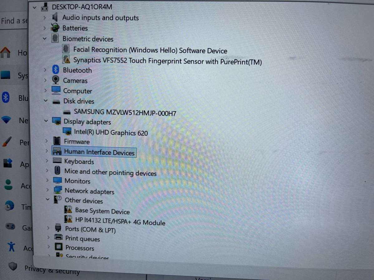 HP EliteBook 850 G5,LTE  8th Gen i7-8550U@1.8GHz, 16GB RAM 256gb SSD, FHD Display