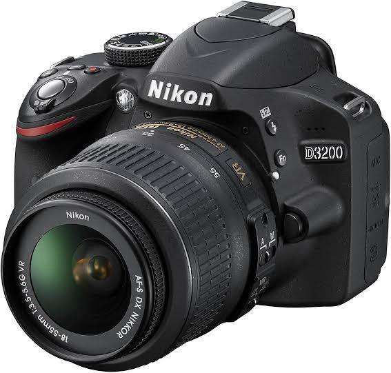 Nikon D3200 Digital SLR With 3 Lenses