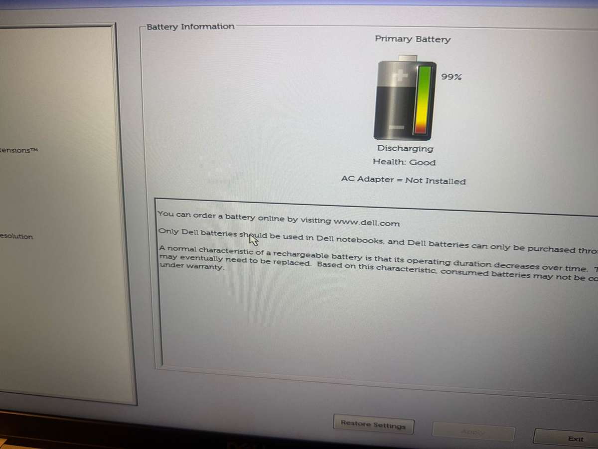 Dell Latitude 5510, 10th Gen Intel i5-10210U@1.6GHz, 16Gb Ram, 256GB Nvme Ssd 15.6` Fhd Display
