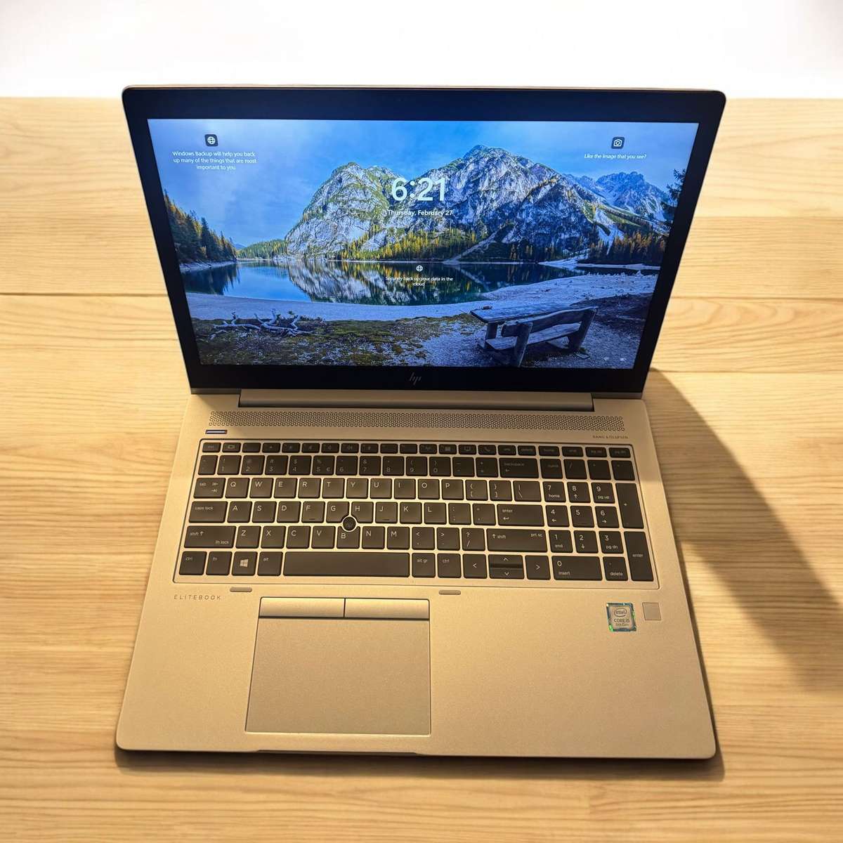 Hp Elitebook 850 G6  Core i5 8th gen Lte  15.6 inch  8GB Ram 256GB Ssd