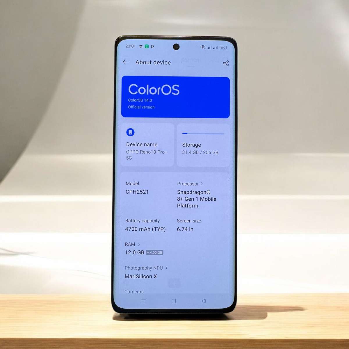 Oppo Reno 10 Pro+ 5G Dual Sim 256GB Mint Condition