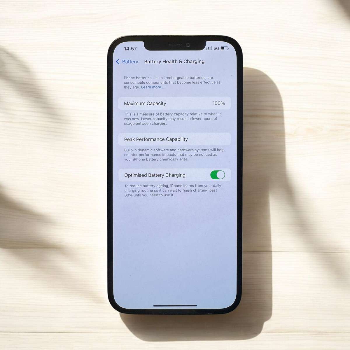 Apple iPhone 12 Pro Max  128GB,  100% batt health physical dual sim mint condition.