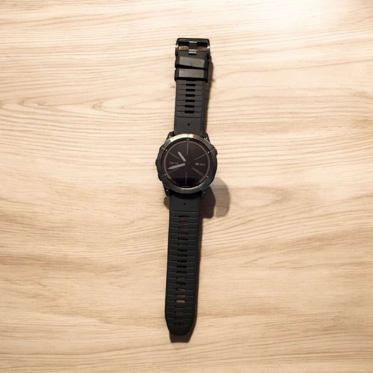 Garmin Fenix 7X Pro Solar Edition Smartwatch, Slate Grey with Black band Mint as New