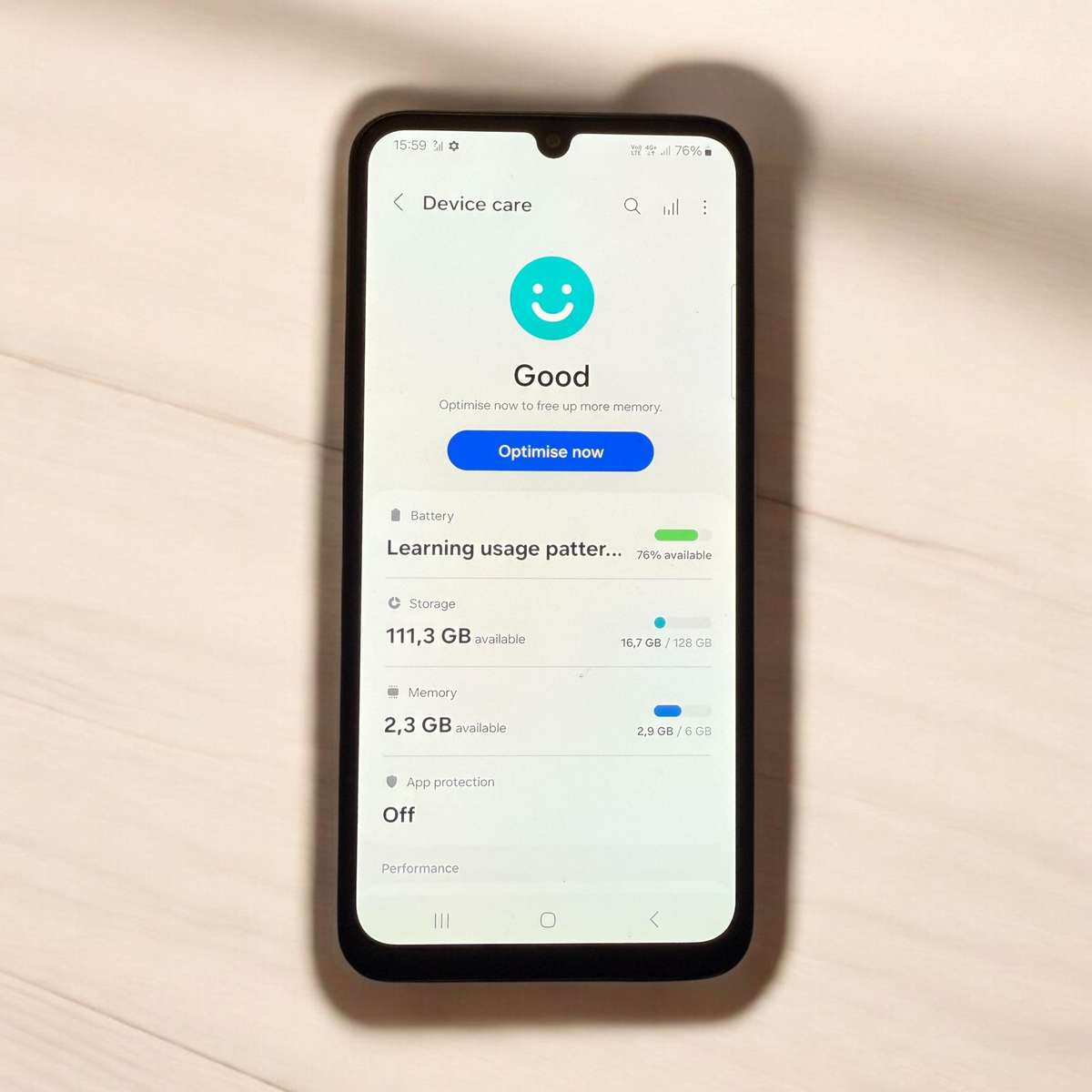 Samsung A25 5G Sm-A256E/Dsn 128GB Mint