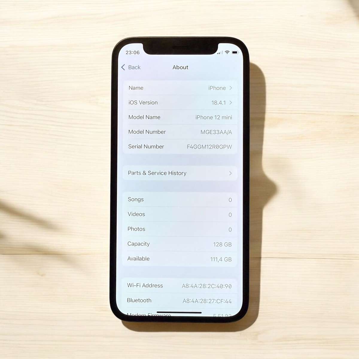 I Phone 12 Mini  128Gb 78% Batt Health