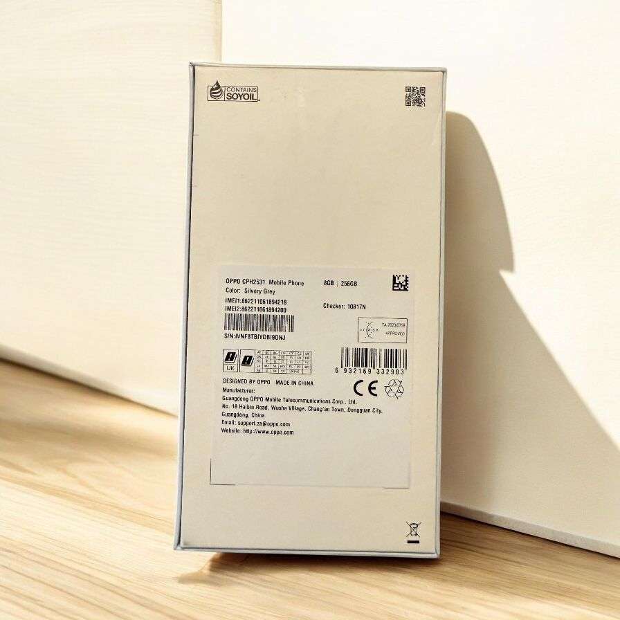 Oppo Reno 10 5G-Gray 8GB-256GB 64+32+8MP 6.7" Dual Sim