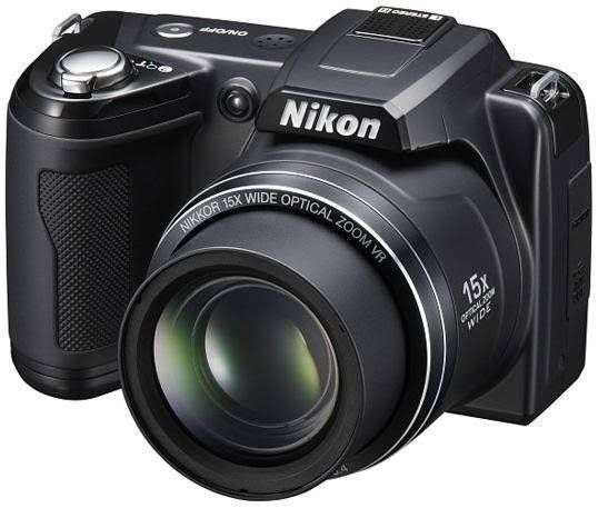 Nikon Coolpix L110 12.1MP Digital Camera with 15x Optical Vibration Reduction (VR) Zoom and 3.0-Inch