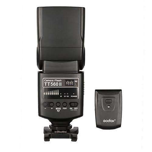 Godox TT560II Camera Flash Speedlight + 433MHz RT-16 Flash Transmitter