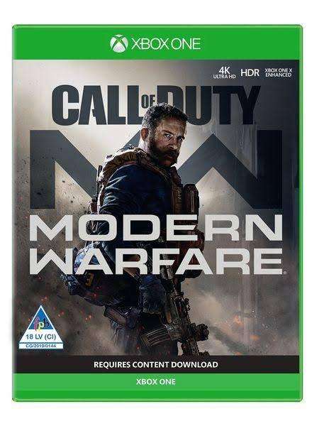 X box one call of duty modern warfare