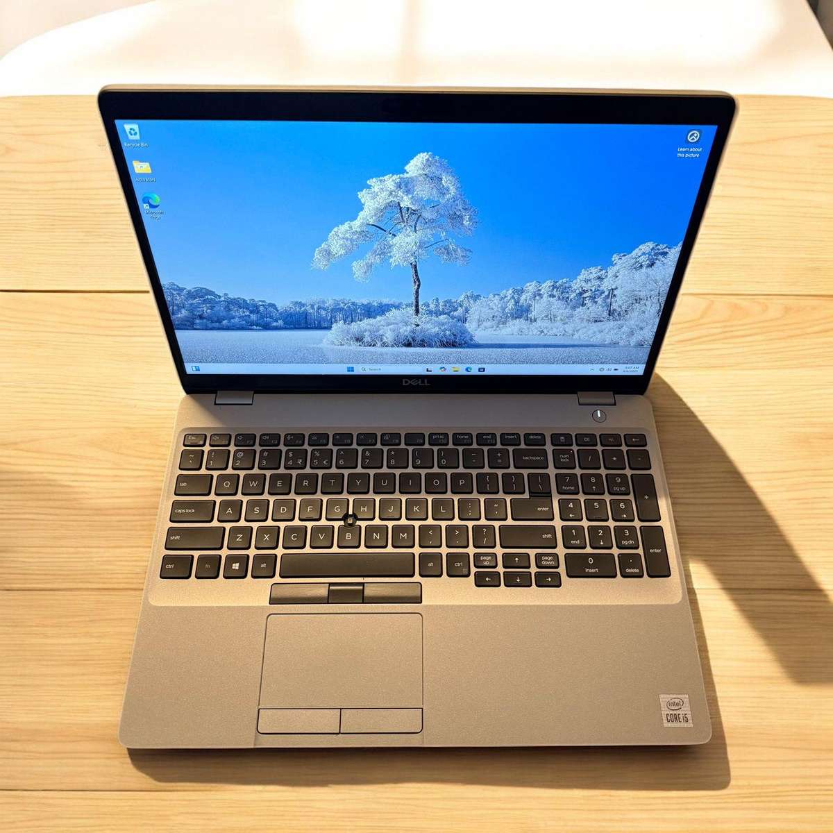 Dell Latitude 5510, 10th Gen Intel i5-10210U@1.6GHz, 8Gb Ram, 256GB Nvme Ssd 15.6`Lte new battery