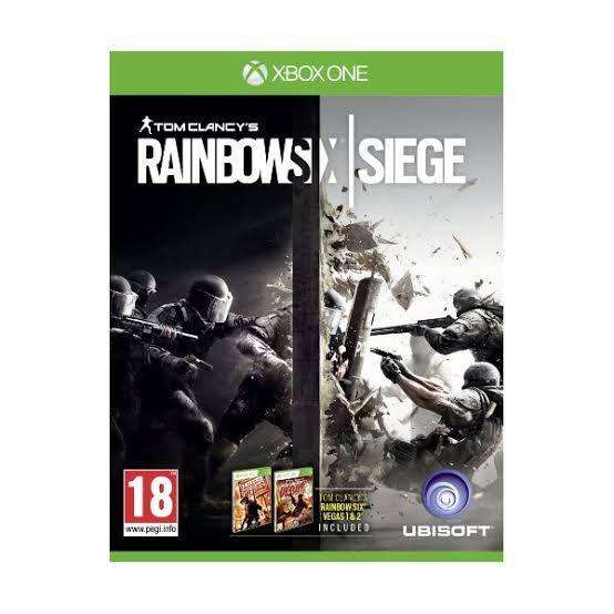 Tom Clany's Rainbow Siege X box one disc
