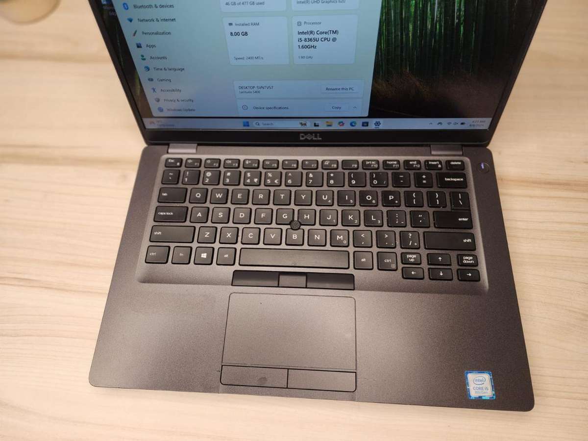 Dell Latitude 5400, 8th GEN I5-8365u@1.6ghz, 8GB RAM, 256gb NVMe SSD, 14` FHD Display, Win11 LTE