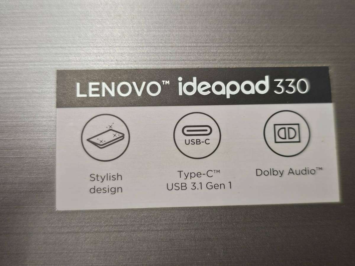Lenovo ideapad 330 core i7 8th gen 12gb ram 256gb ssd