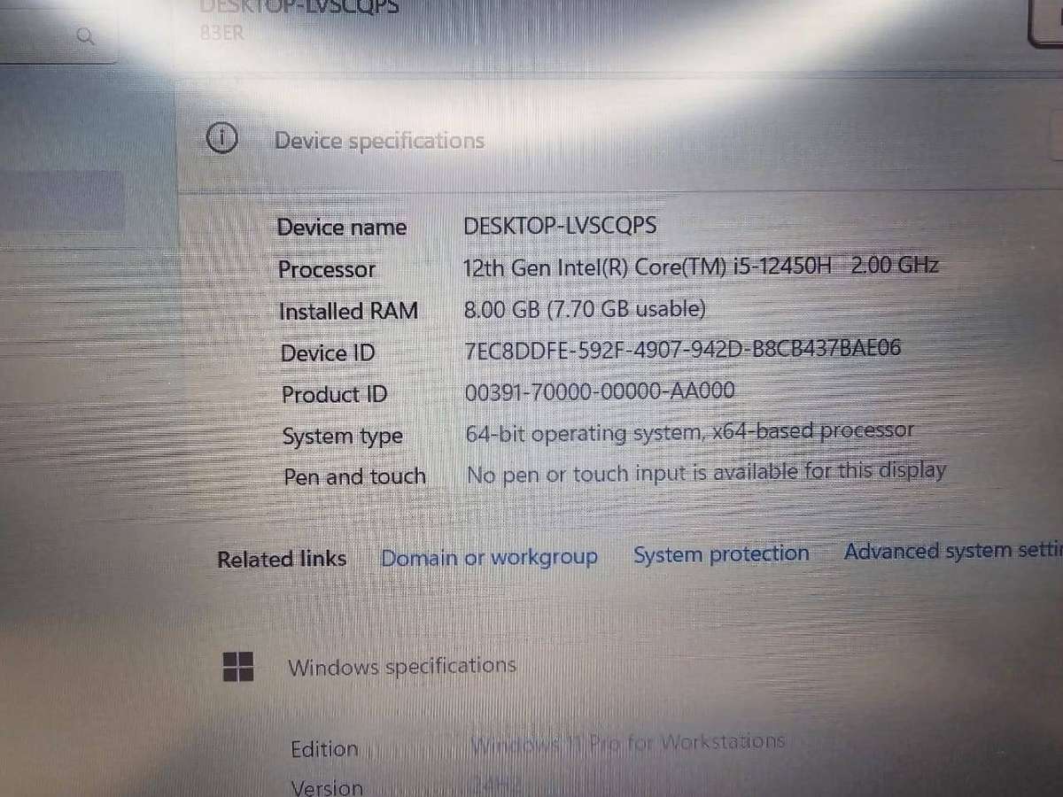 Lenovo IdeaPad slim 3  12th Gen Intel Core i5 8GB RAM 512gb ssd