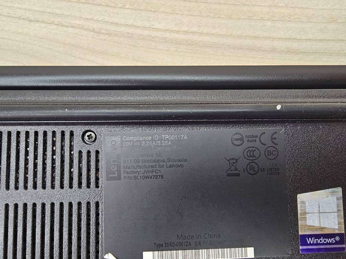 Lenovo E15 i5 10th gen 8gb ram 256gb ssd