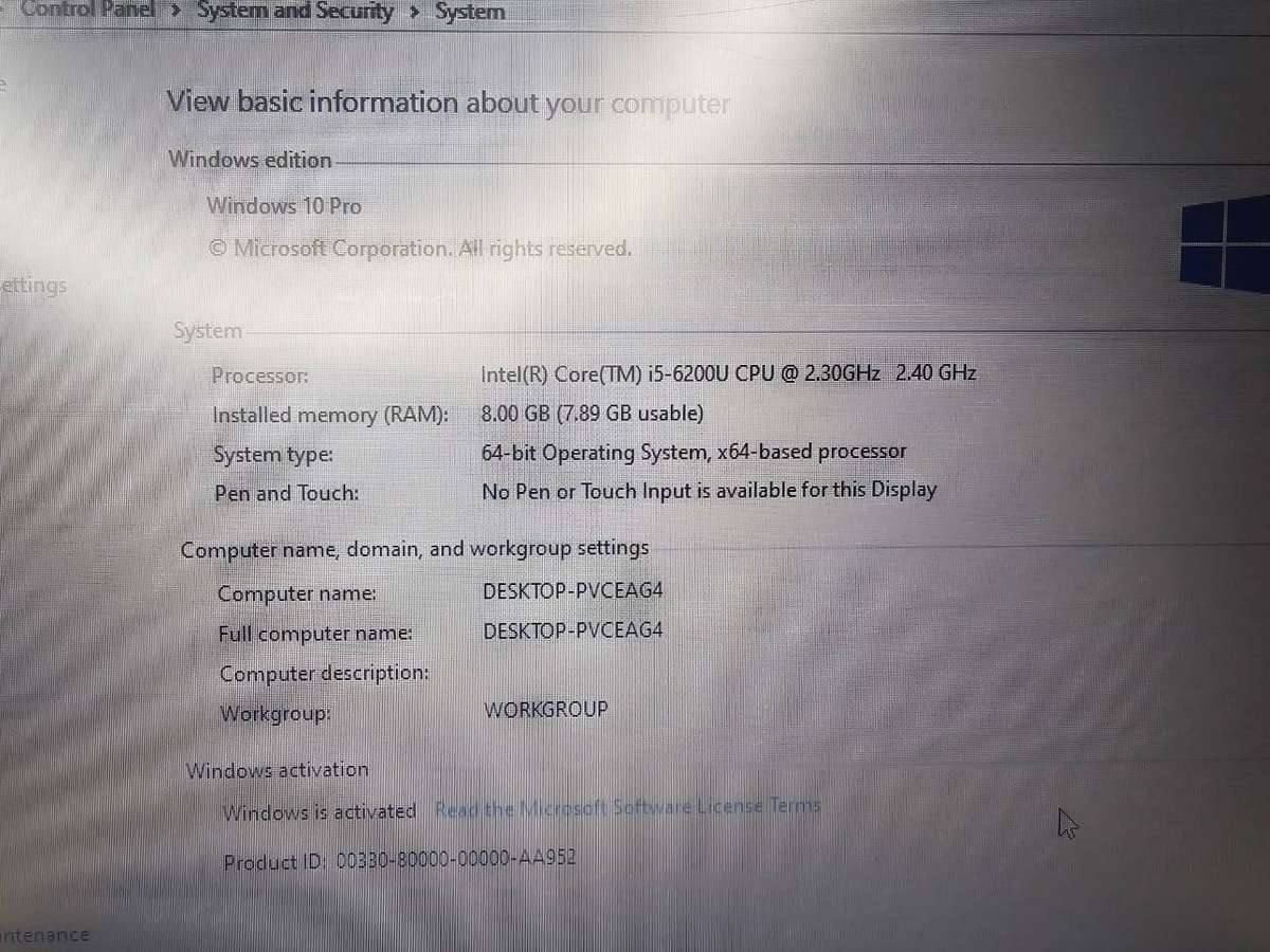 Dell Latitude E5570,  i5-6200@2.3GHz, 8GB RAM, 256GB SSD