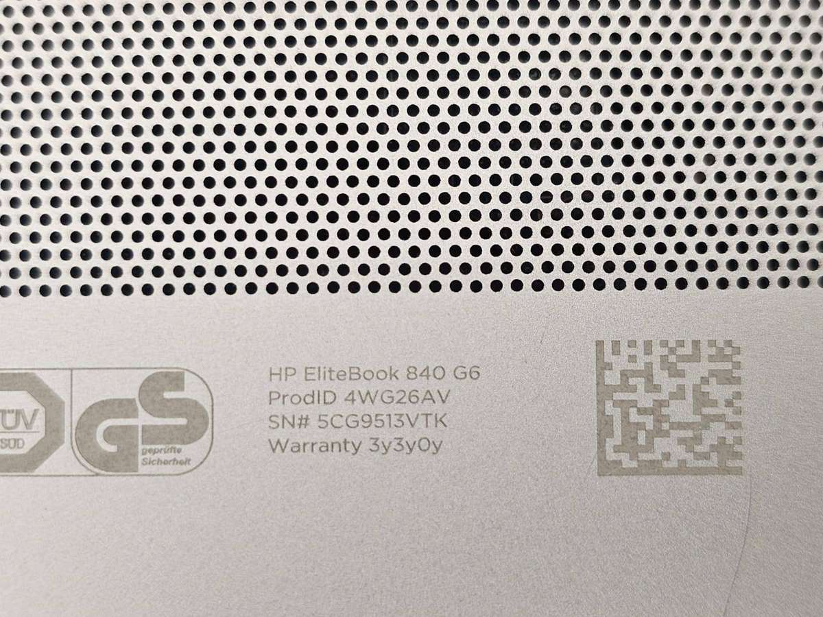 HP EliteBook 840 G6 8th Gen i5-8265U 8GB RAM 256GB SSD FHD Display LTE