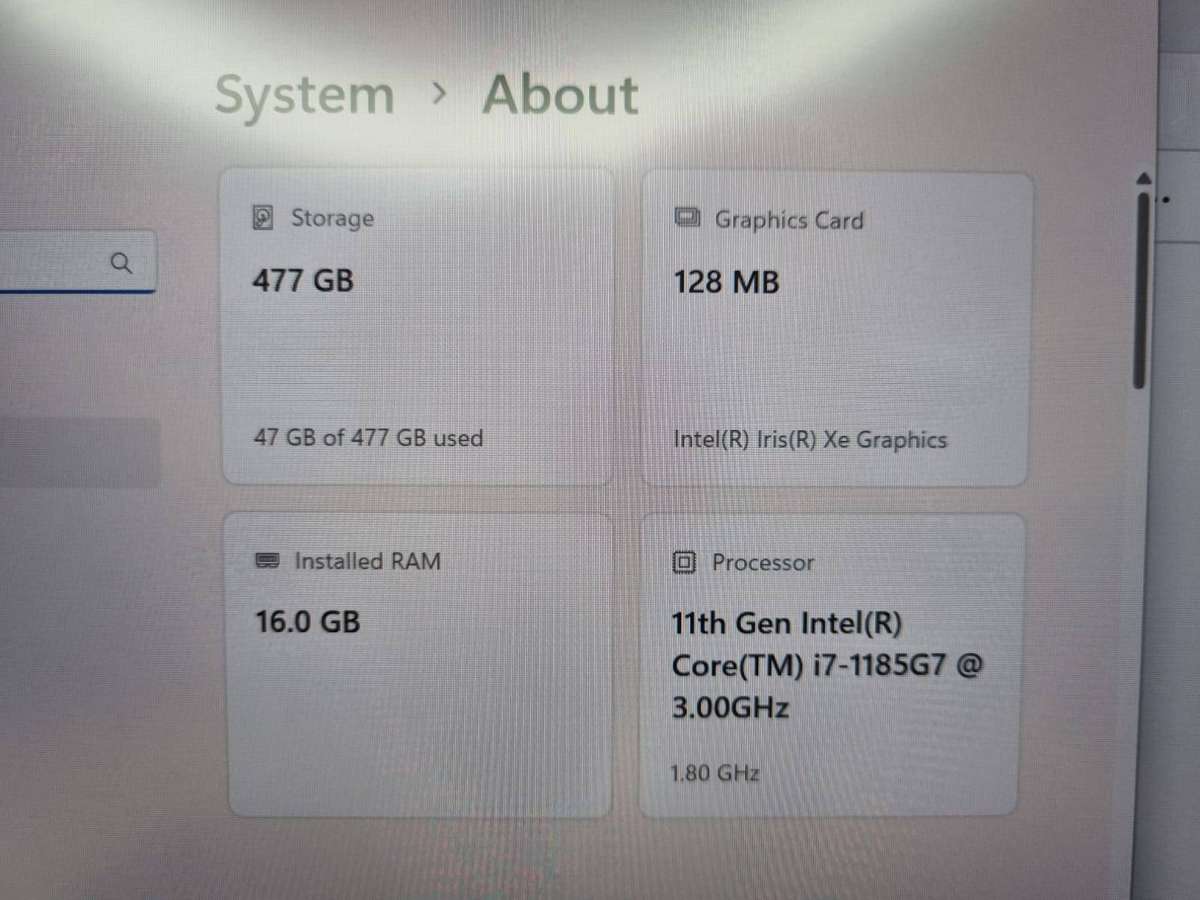 Dell Latitude 7420, 11th Gen i7-1185G7@3.0GHz,16GB Ram,512gb  Ssd Intel (R) Xe Graphics