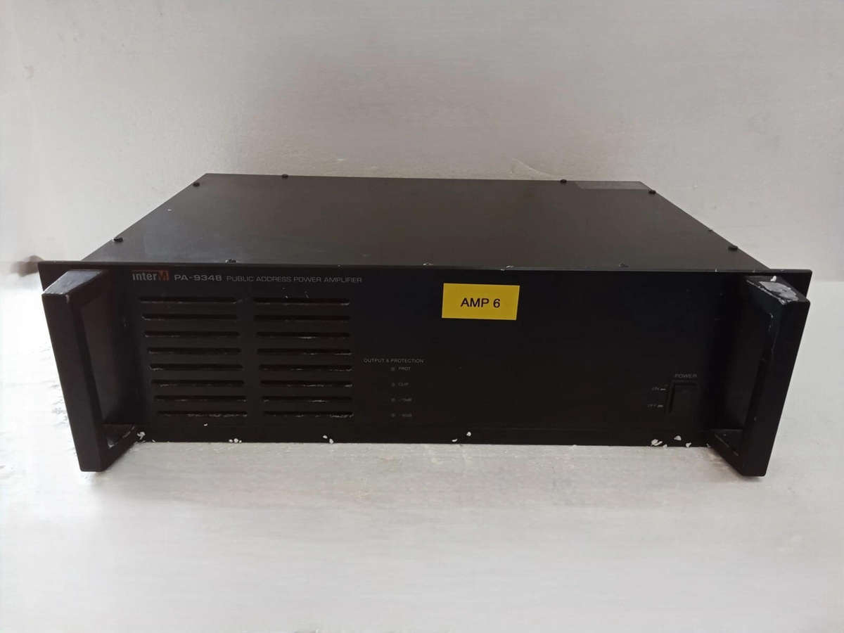 InterM PA-9348 Public Address Power Amplifier