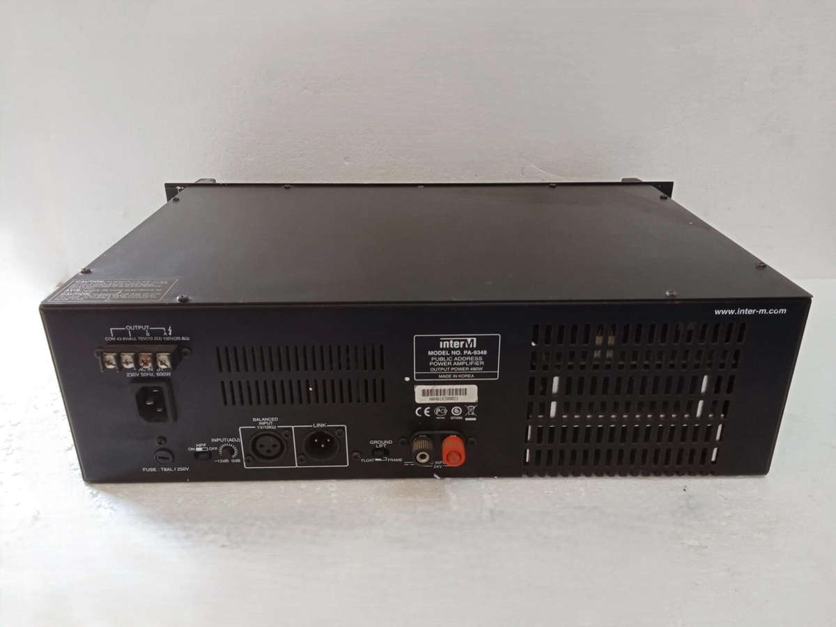 InterM PA-9348 Public Address Power Amplifier