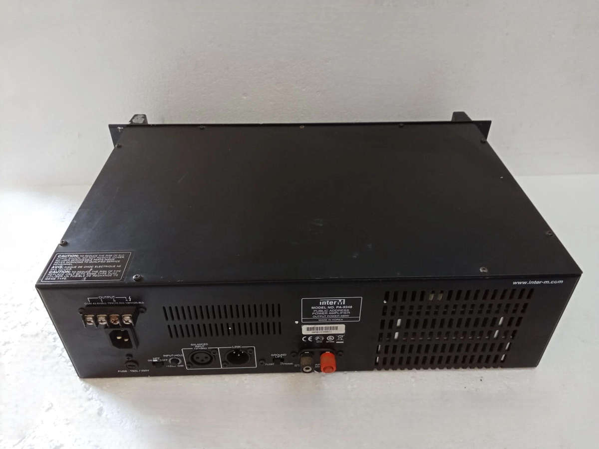 InterM PA-9348 Public Address Power Amplifier