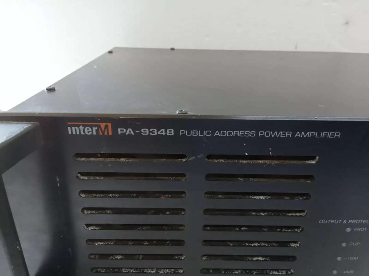 InterM PA-9348 Public Address Power Amplifier