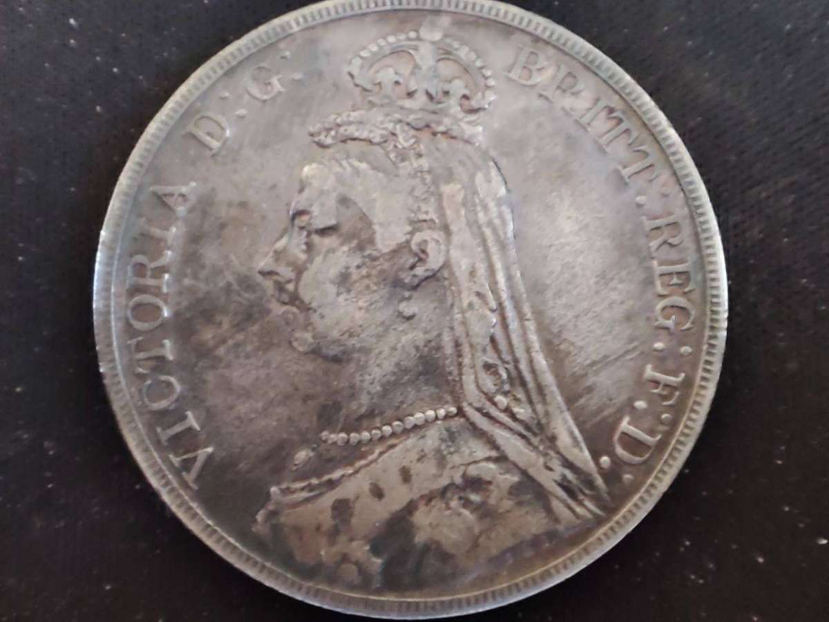 Two Great Britain Silver Crowns