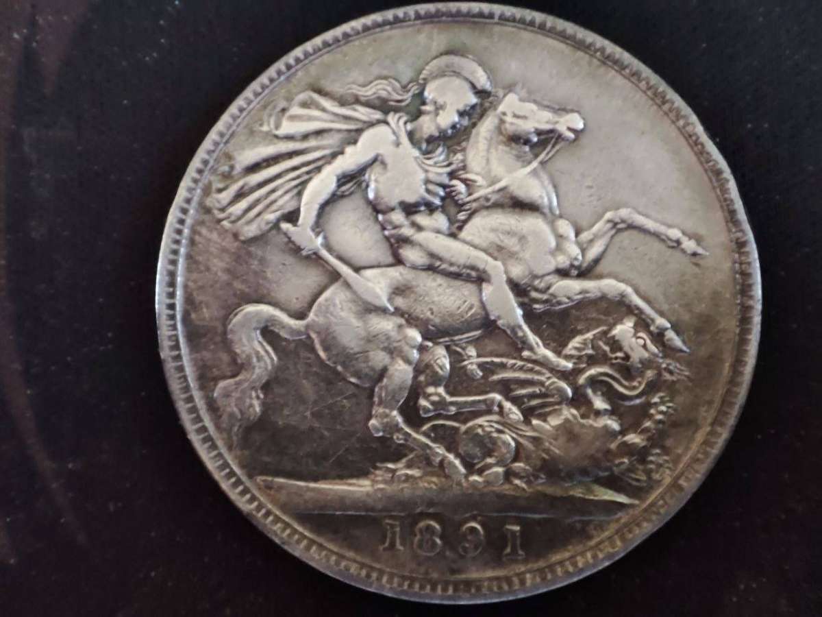 Two Great Britain Silver Crowns