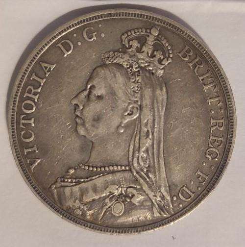 1892 Great Britain Silver Crown