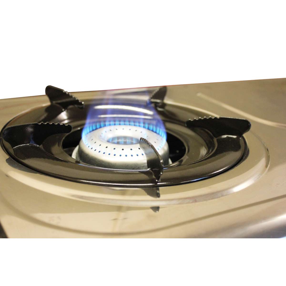 ALVA 2-BURNER STAINLESS STEEL GAS STOVE