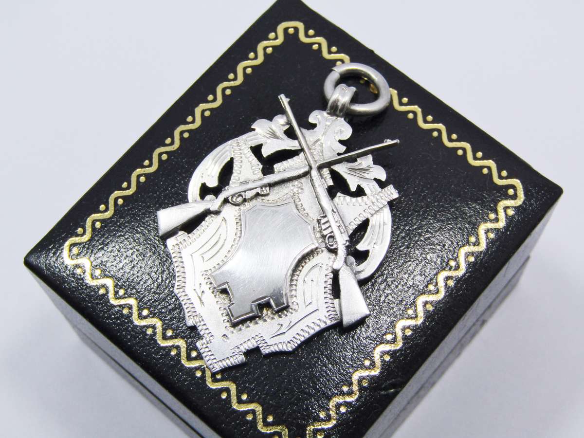 Antique/Vintage (c1933) UK Hallmarked Silver Fob Medal