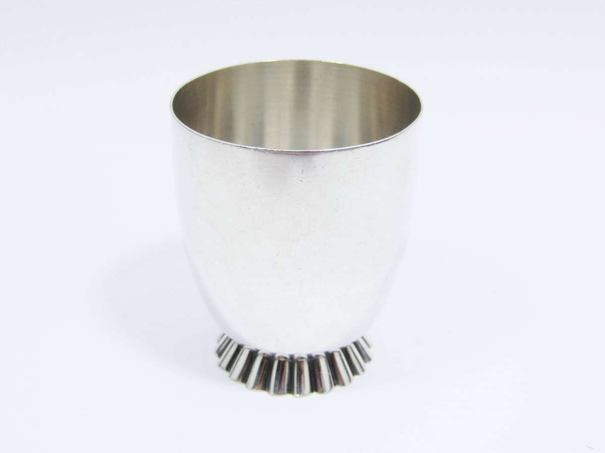 Vintage Sterling Silver Shot Glass / Tot Measure