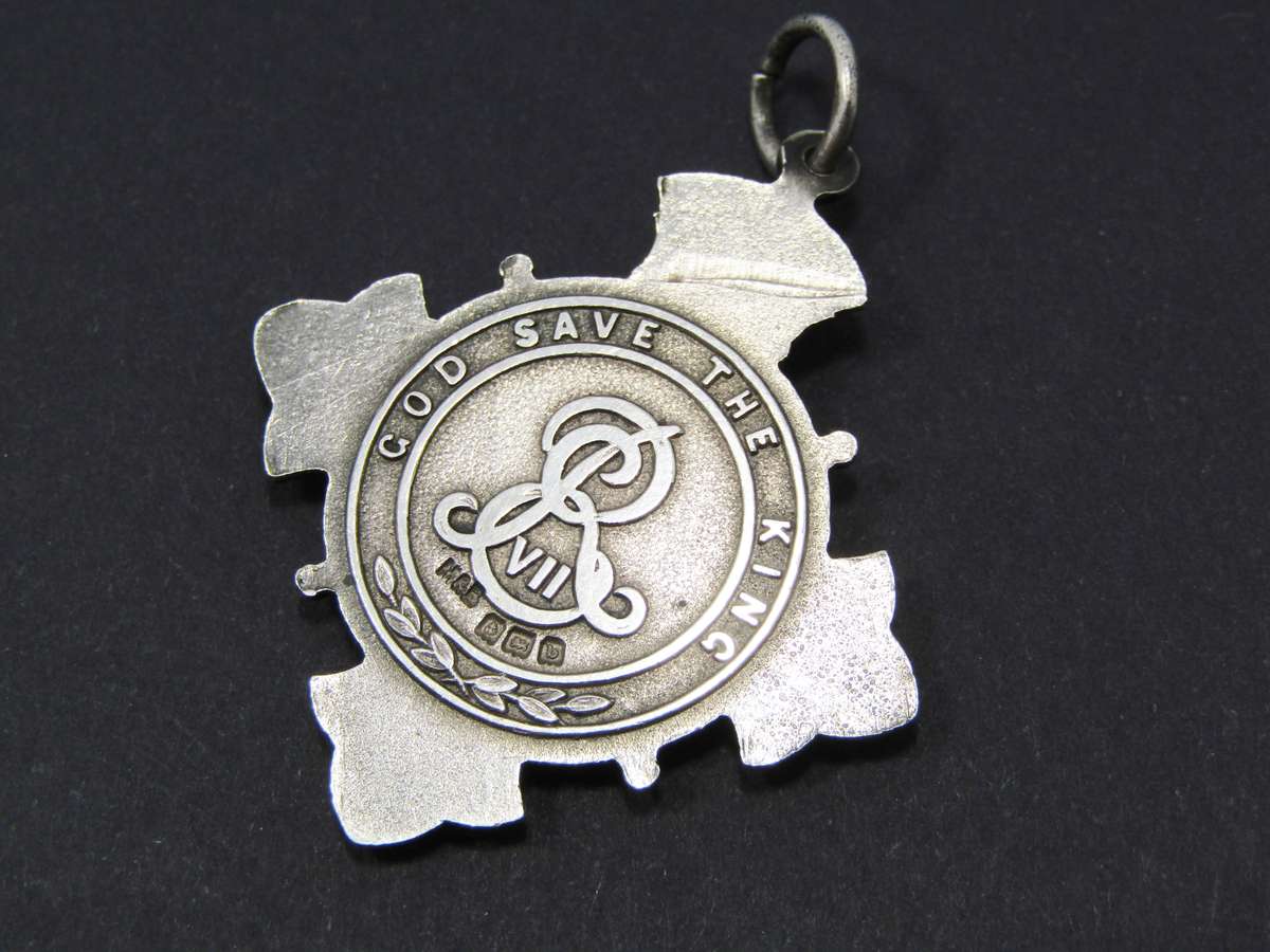 Antique (c1902) Coronation Commemorative Fob Medal