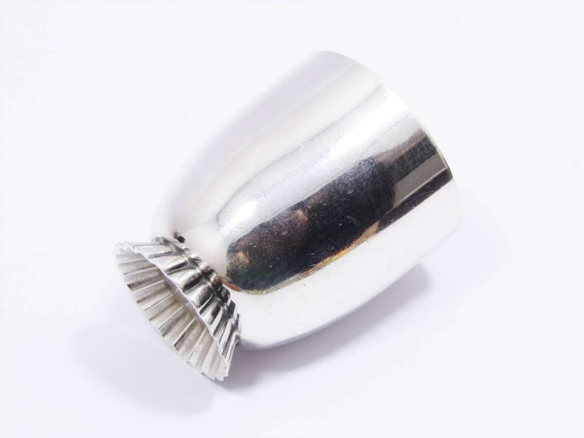 Vintage Sterling Silver Shot Glass / Tot Measure