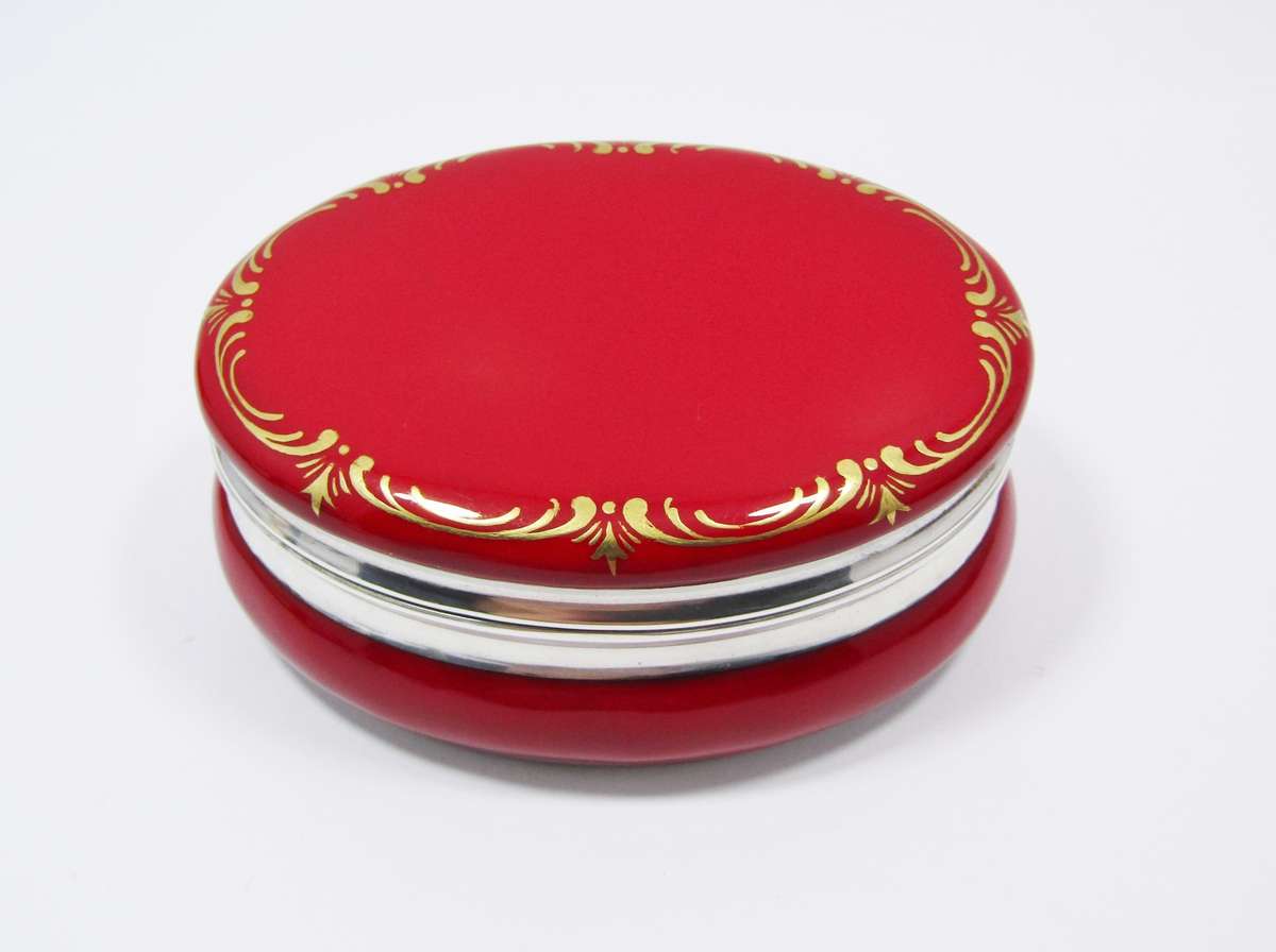 Exceptional! c1921 Cohen & Charles Sterling Silver Trinket Box