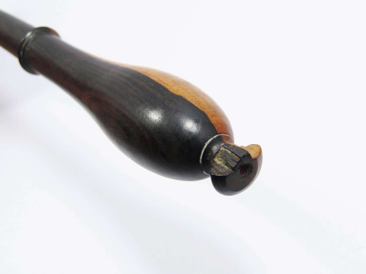 Antique 19th Century Silver-Mounted Cowrie Shell Ladle