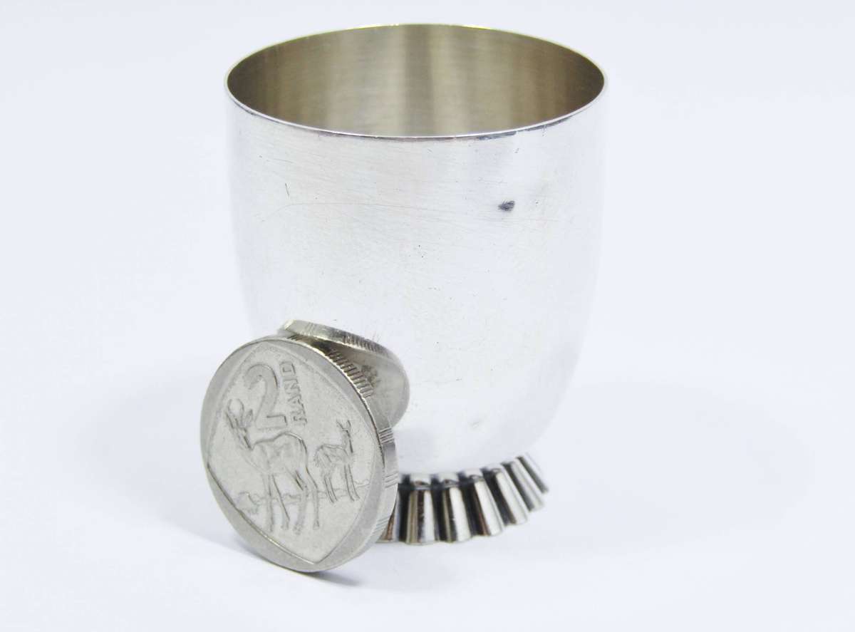 Vintage Sterling Silver Shot Glass / Tot Measure