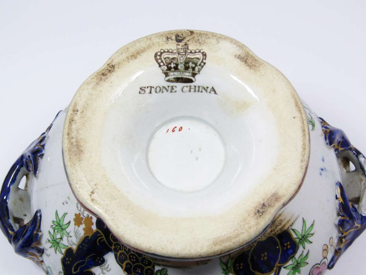 Cape Mounted Riflemen Heraldry (c1830) Porcelain Sugar Bowl