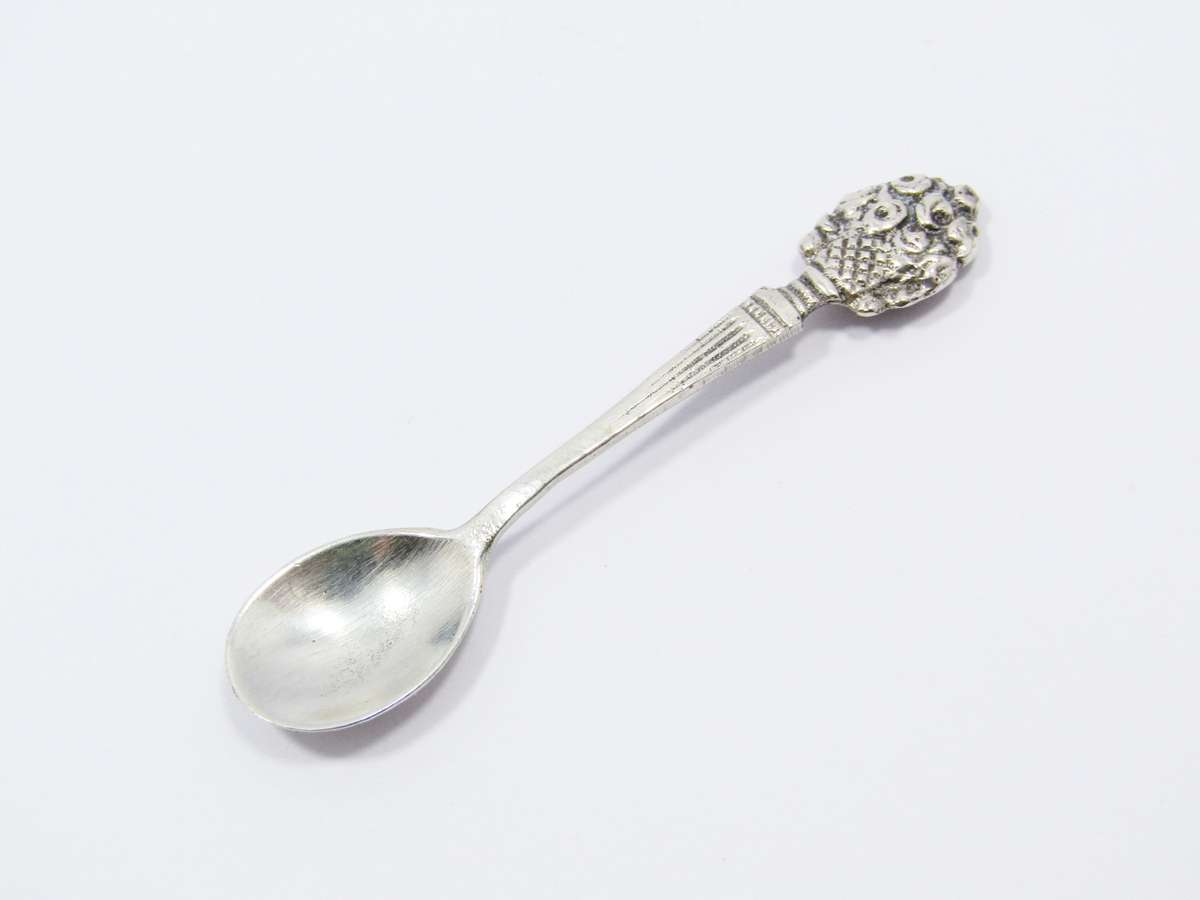 Lovely Vintage Solid Silver Salt Spoon