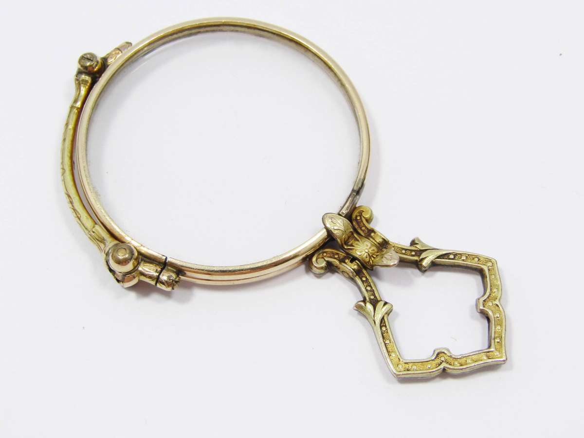 Beautiful! Antique French Rolled Gold Lorgnette