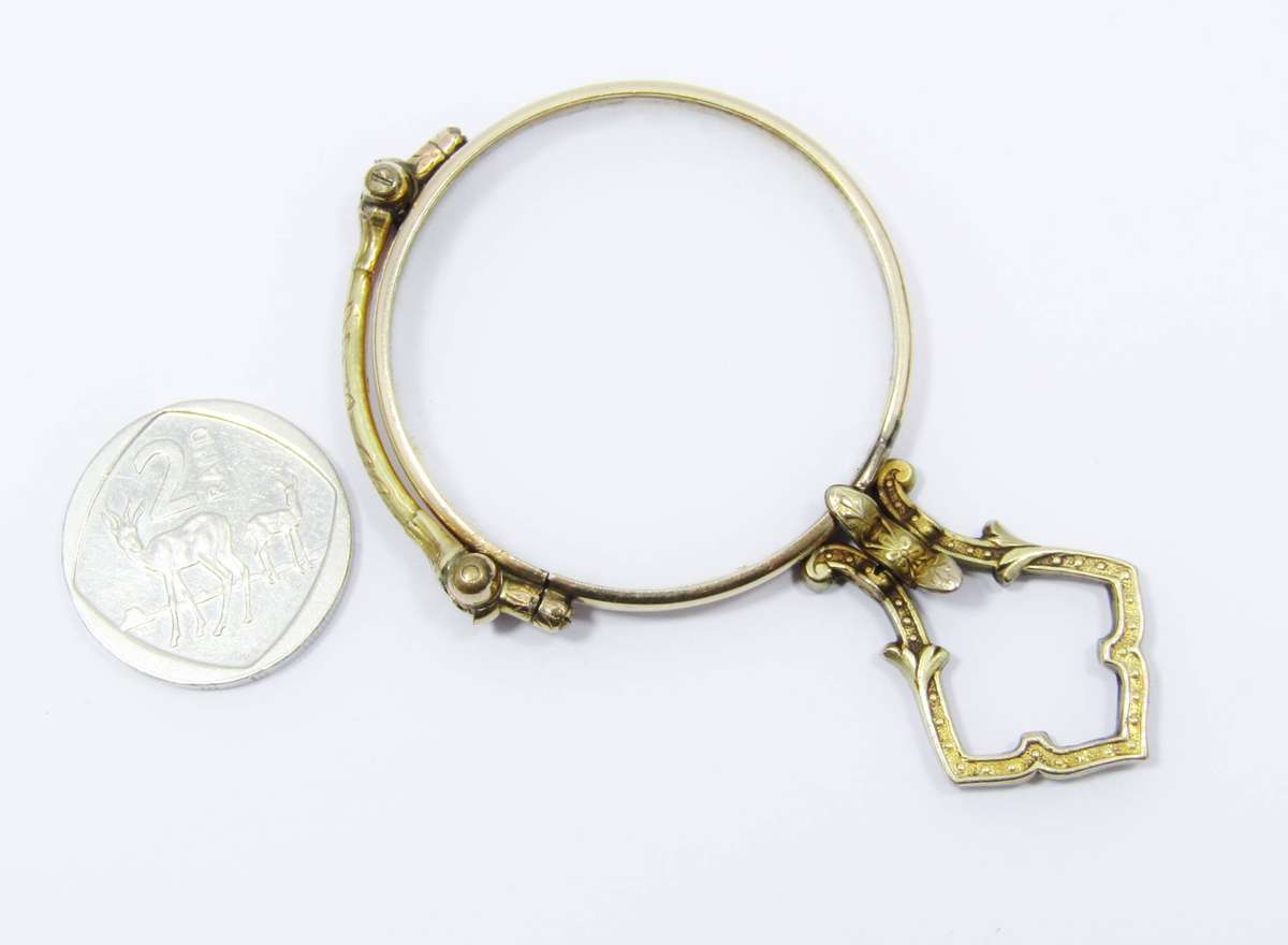 Beautiful! Antique French Rolled Gold Lorgnette