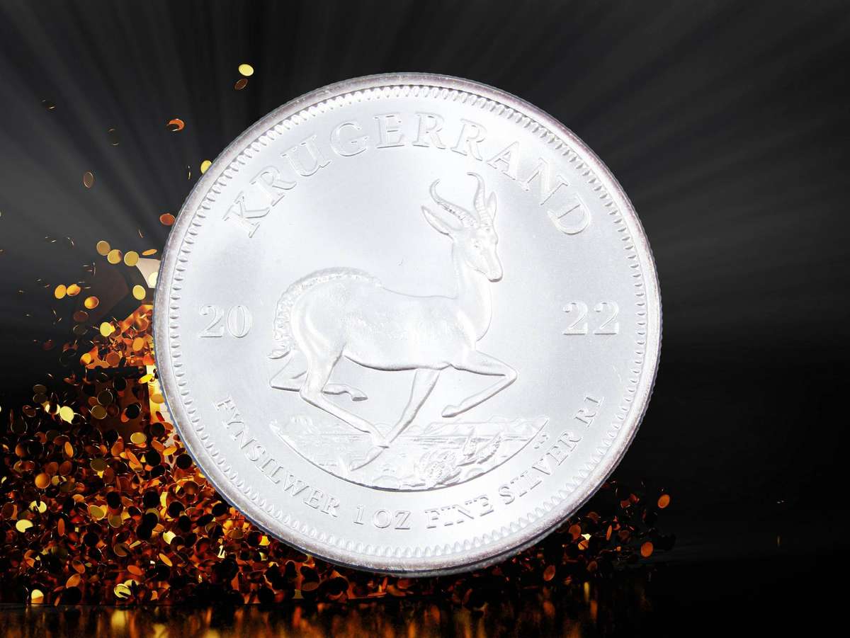 Lovely 1OZ (1 Ounce) Fine Silver Kruger Rand
