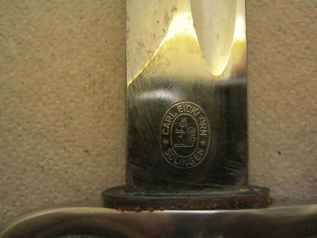 German fireman officer dress dagger