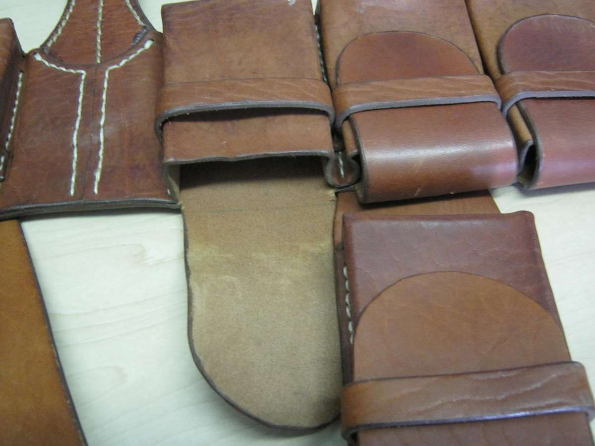 GSWA Shutztruppe enactment bandolier. Reduced