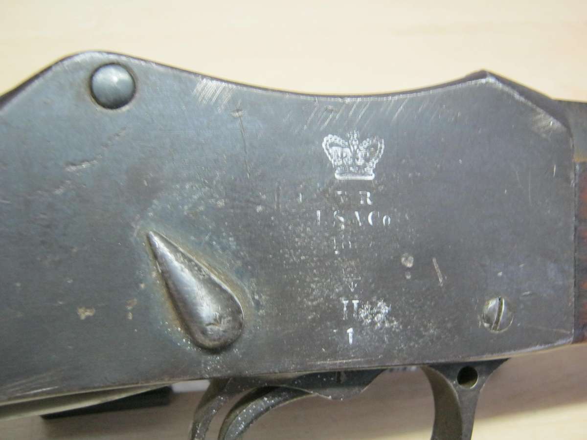 Martini Henry deactivated rifle.