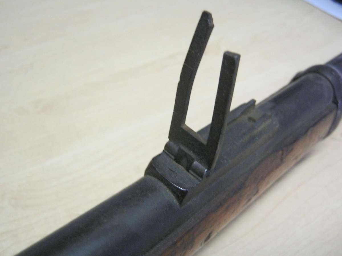 Martini Henry deactivated rifle.