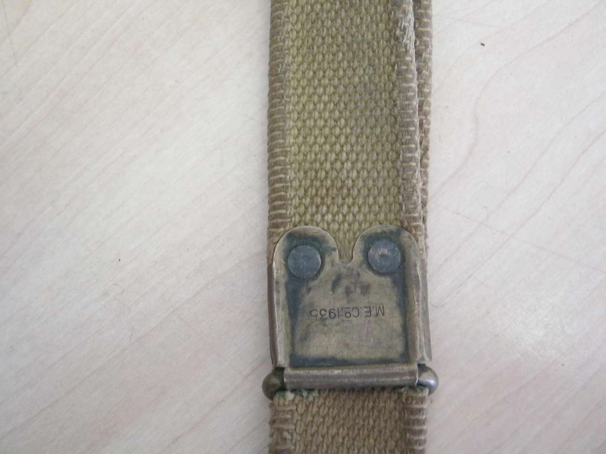 Lee Enfield rifle sling.