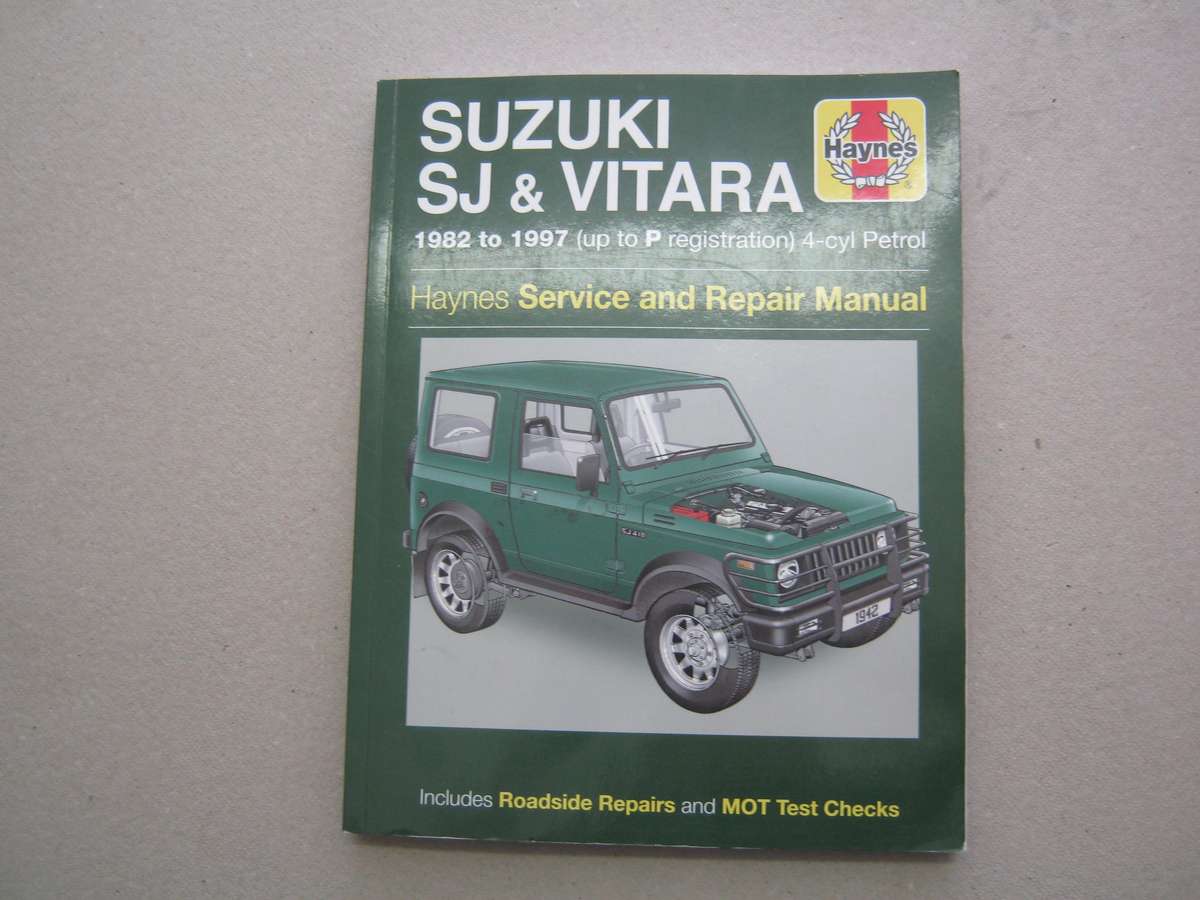 Haynes SUZUKI manual.