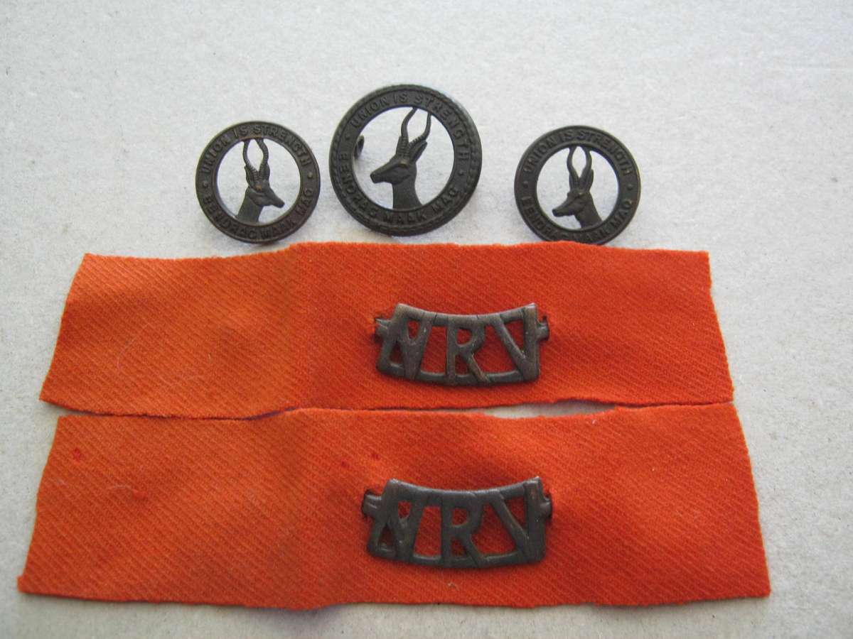 WW2 SA Cap and Collars.